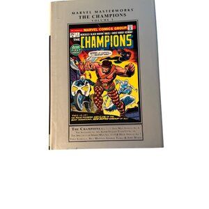 Marvel Masterworks The Champions Vol. 1 Hardcover Comic Book Graphic Novel